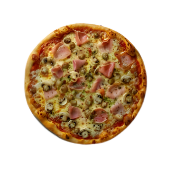 Pizza Prosciutto Funghi